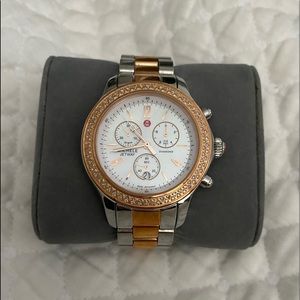 Michele Women’s Sapphire Crystal Watch